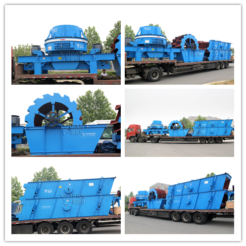 Yifan crusher equipment, screening equipment, sand washing machine exports to the Middle East