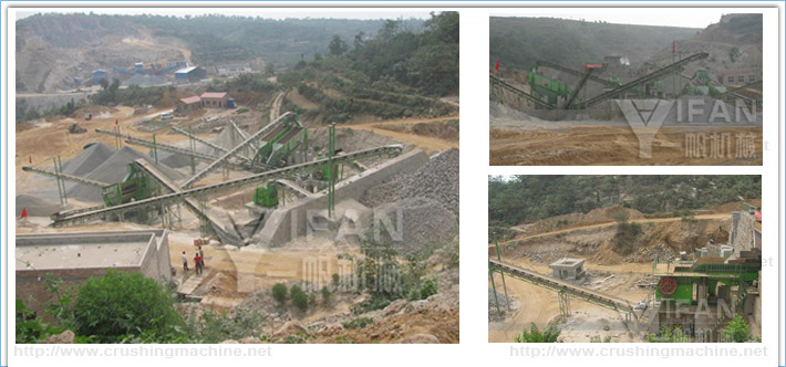 400-450t/h Limestone Crushing Plant in China