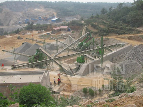 400-450t/h Limestone Crushing Plant in China -- YIFAN MACHINERY
