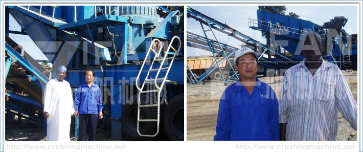 Portable Plants Employed In Africa --YIFAN MACHINERY