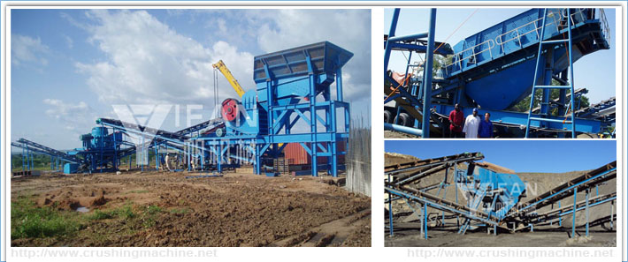 Portable Plants Employed In Africa --YIFAN MACHINERY (YF-40)
