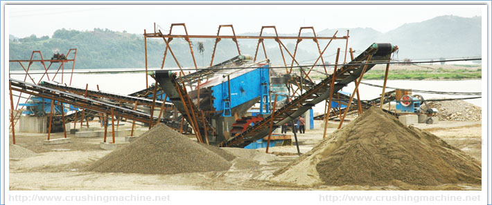 400t/h Aggregate Processing Systerm in Hezhouba Hydropower Station