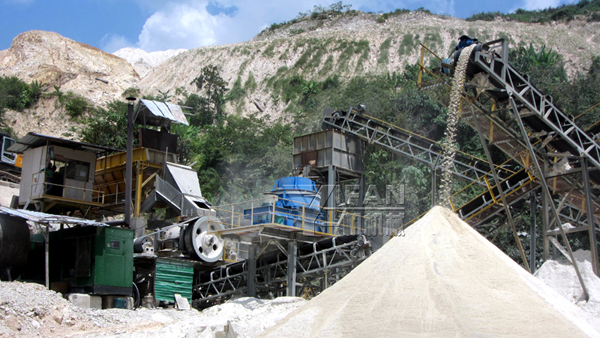 sand production line