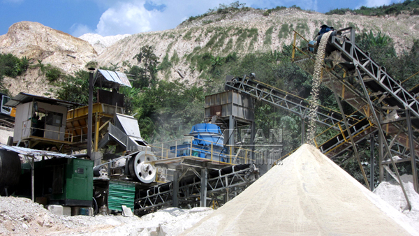 sand production line
