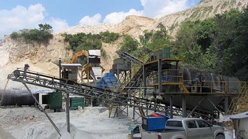 sand production line