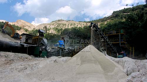 sand production line