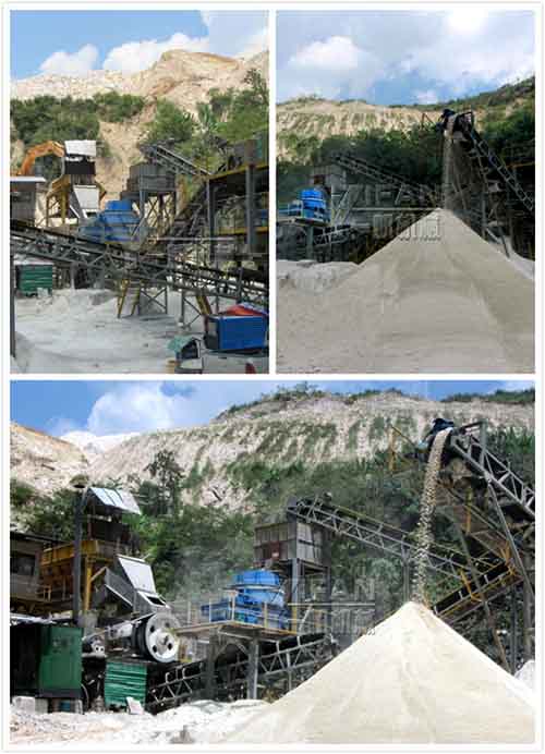 sand production line